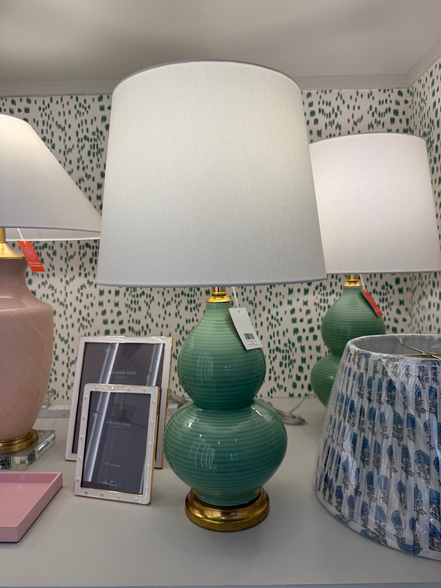 Capri Surf Green Lamp