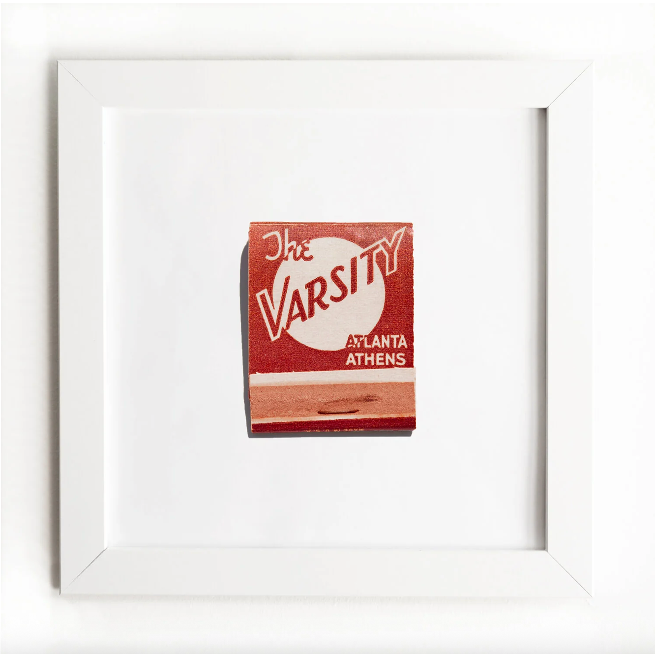 Popwell/Hahn: Varsity Matchbook Print Frame