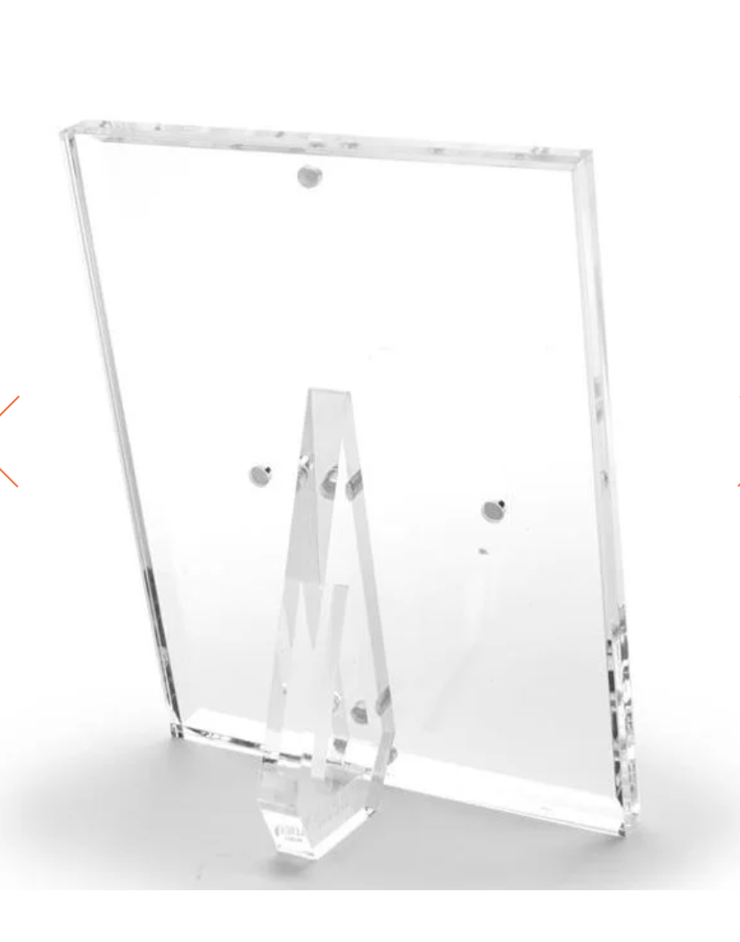 Popwell/Hahn: Lucite Photo Frames