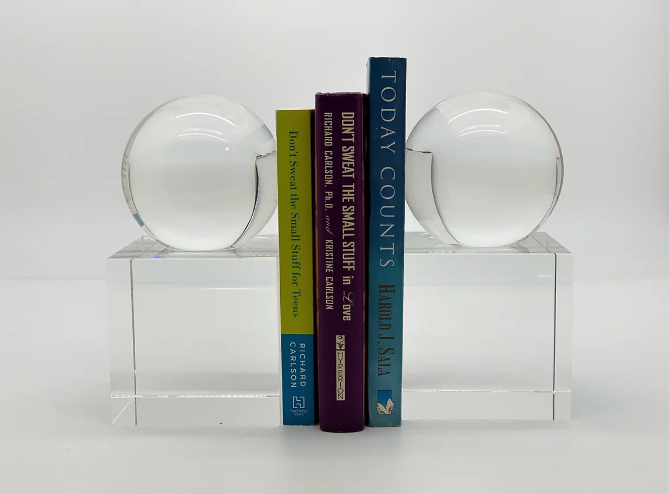 McFadden/Fields: Pair Crystal Bookends