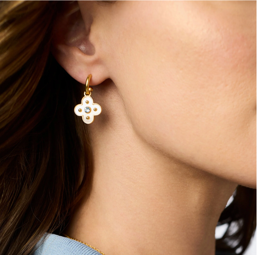 Colette Hoop & Charm Earring