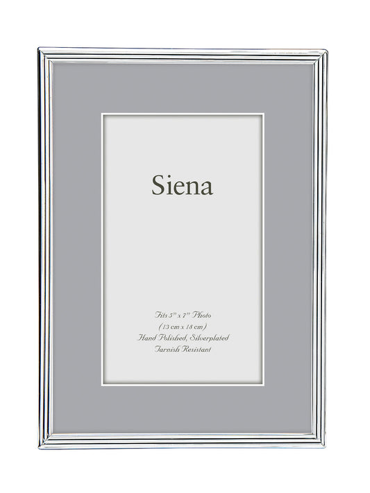 Narrow Groove Silver Frame