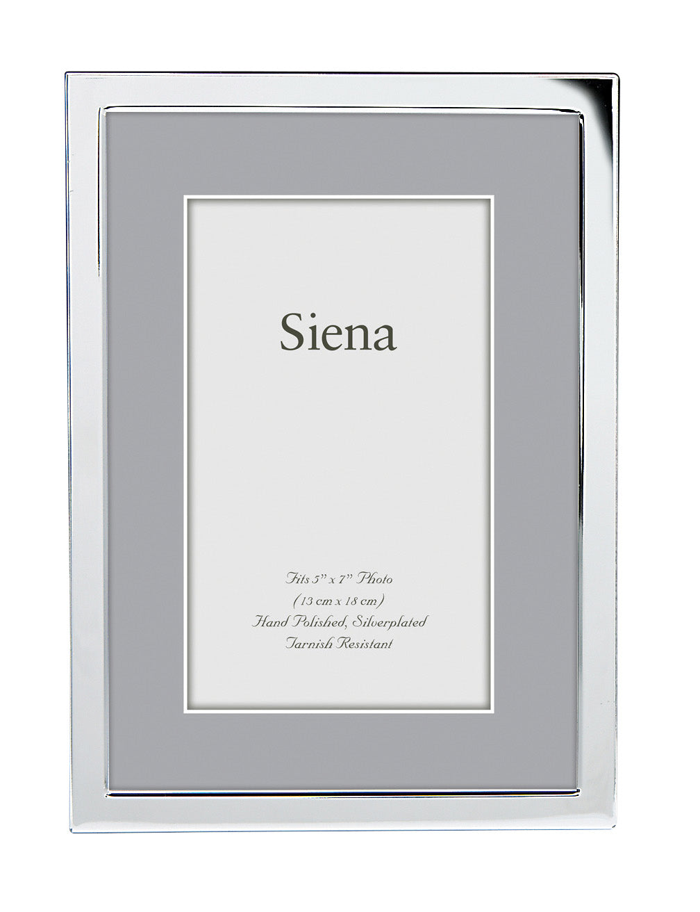 Narrow Plain Silver Frame