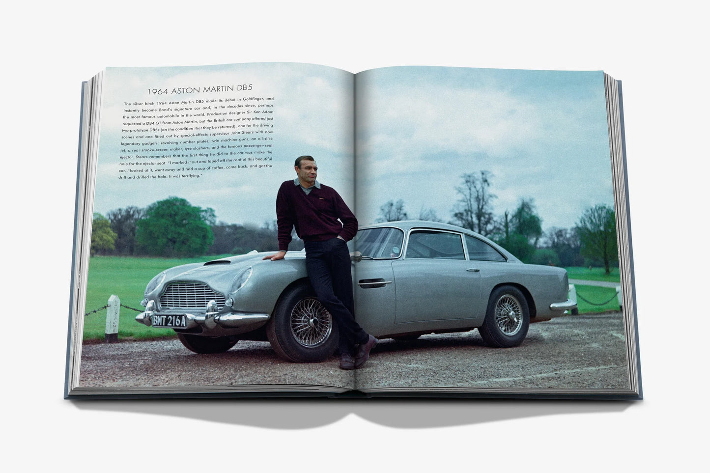 James Bond Cars Coffee Table Book
