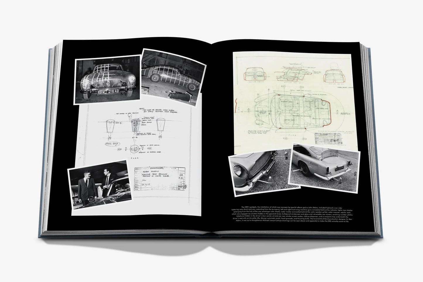 James Bond Cars Coffee Table Book