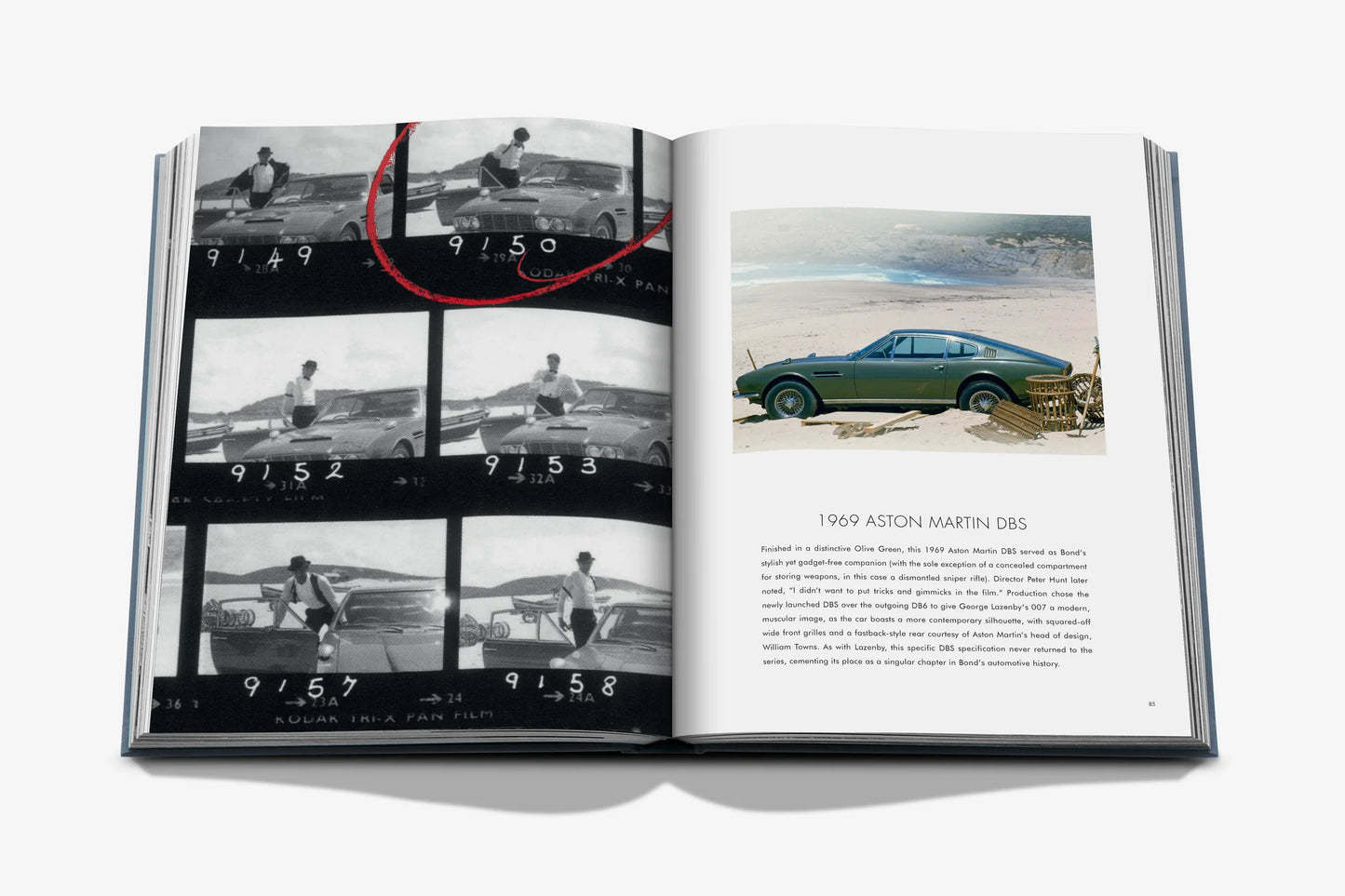 James Bond Cars Coffee Table Book
