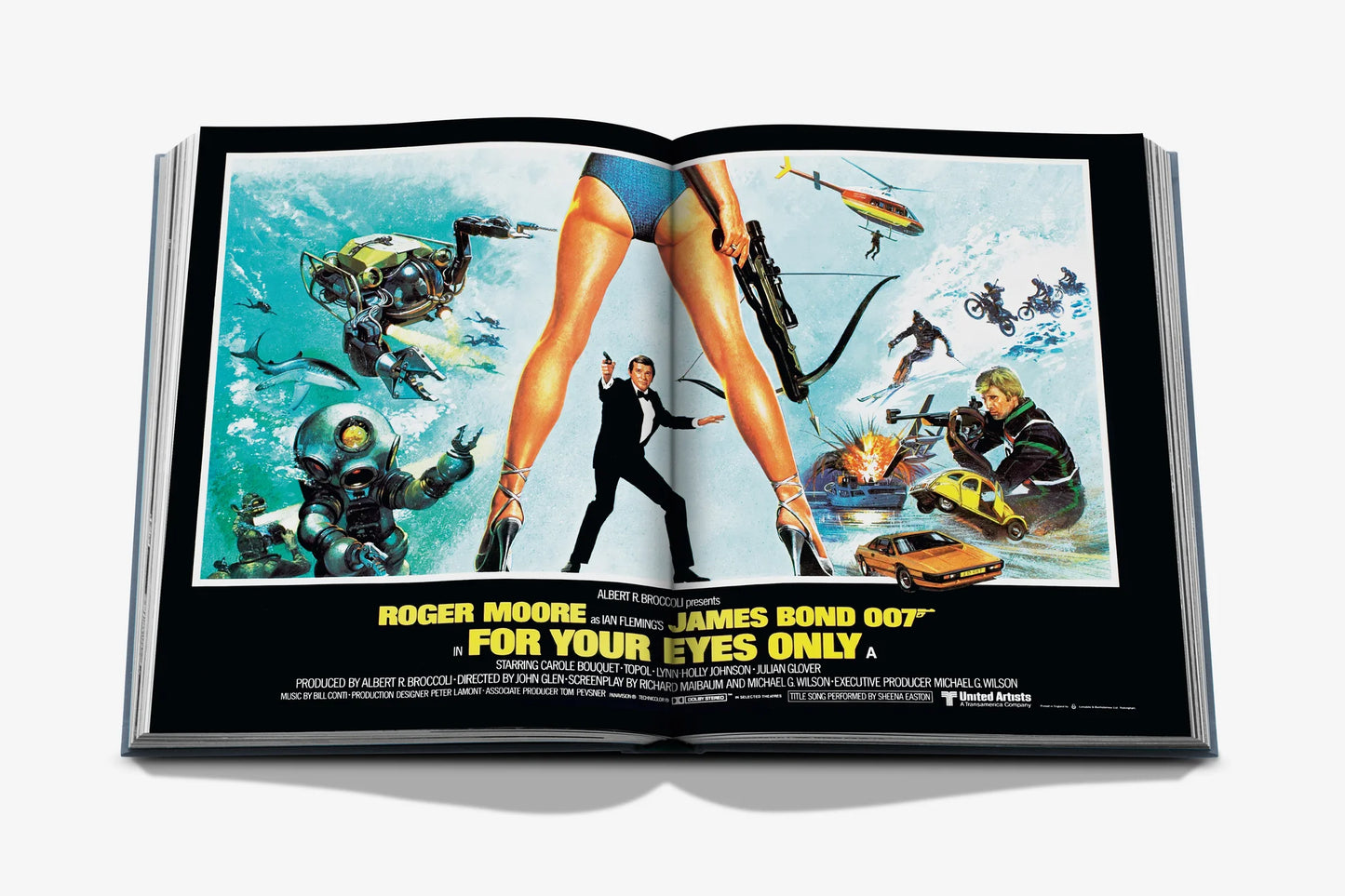 James Bond Cars Coffee Table Book
