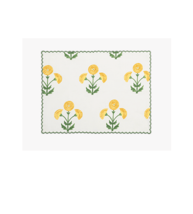 Gisele Placemat Marigold- Set of 4