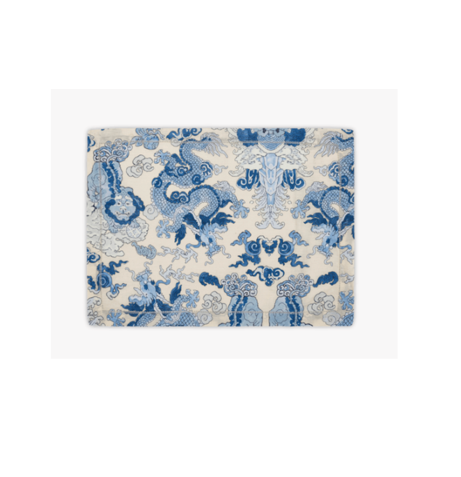 Magic Mountain Placemat Porcelain Blue- Set of 4
