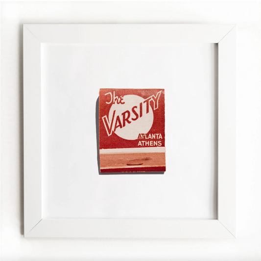Popwell/Hahn: Varsity Matchbook Print Frame