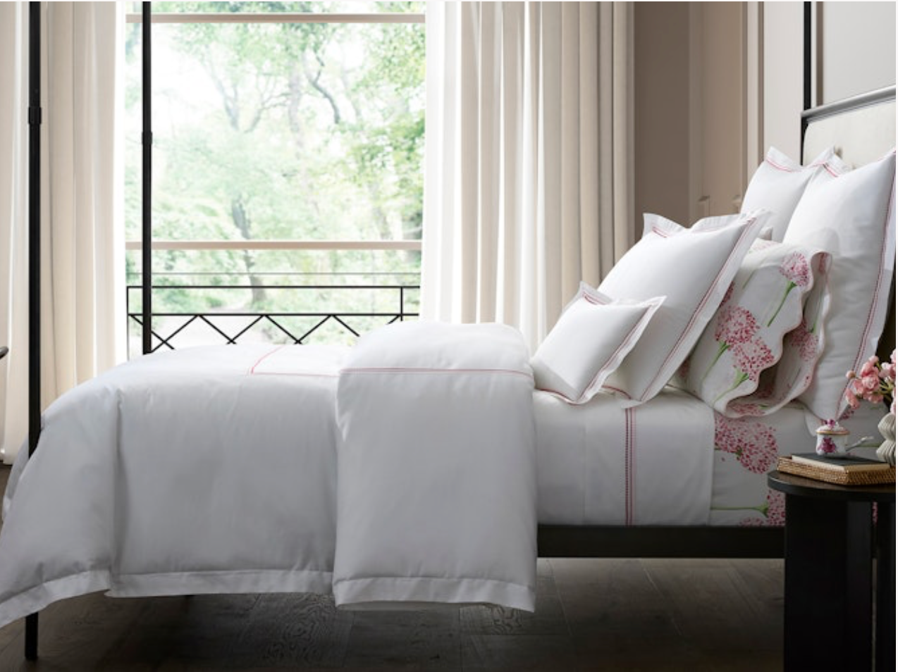 Popwell/Hahn: Amara Triple Pearl Duvet Cover