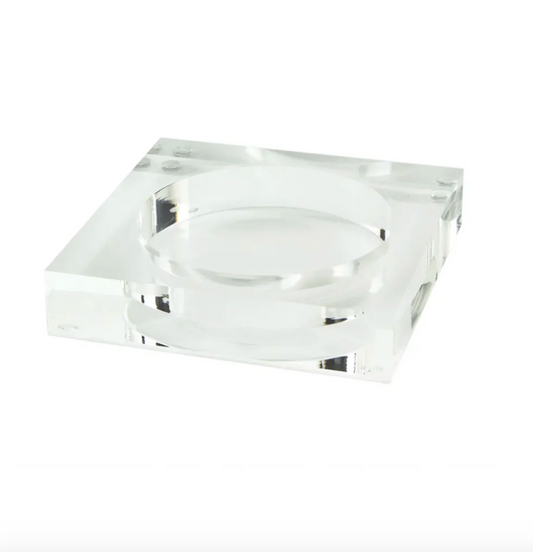 Popwell/Hahn: Lucite Wine Coaster