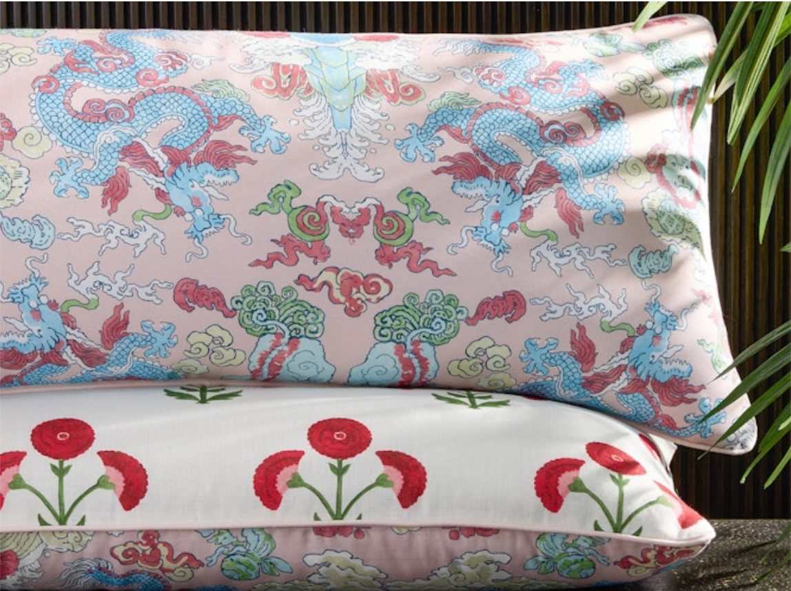 Reversible Lumbar Pillow Cover