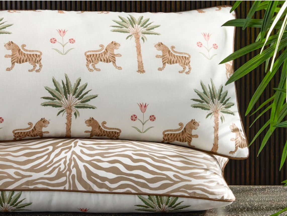 Reversible Lumbar Pillow Cover