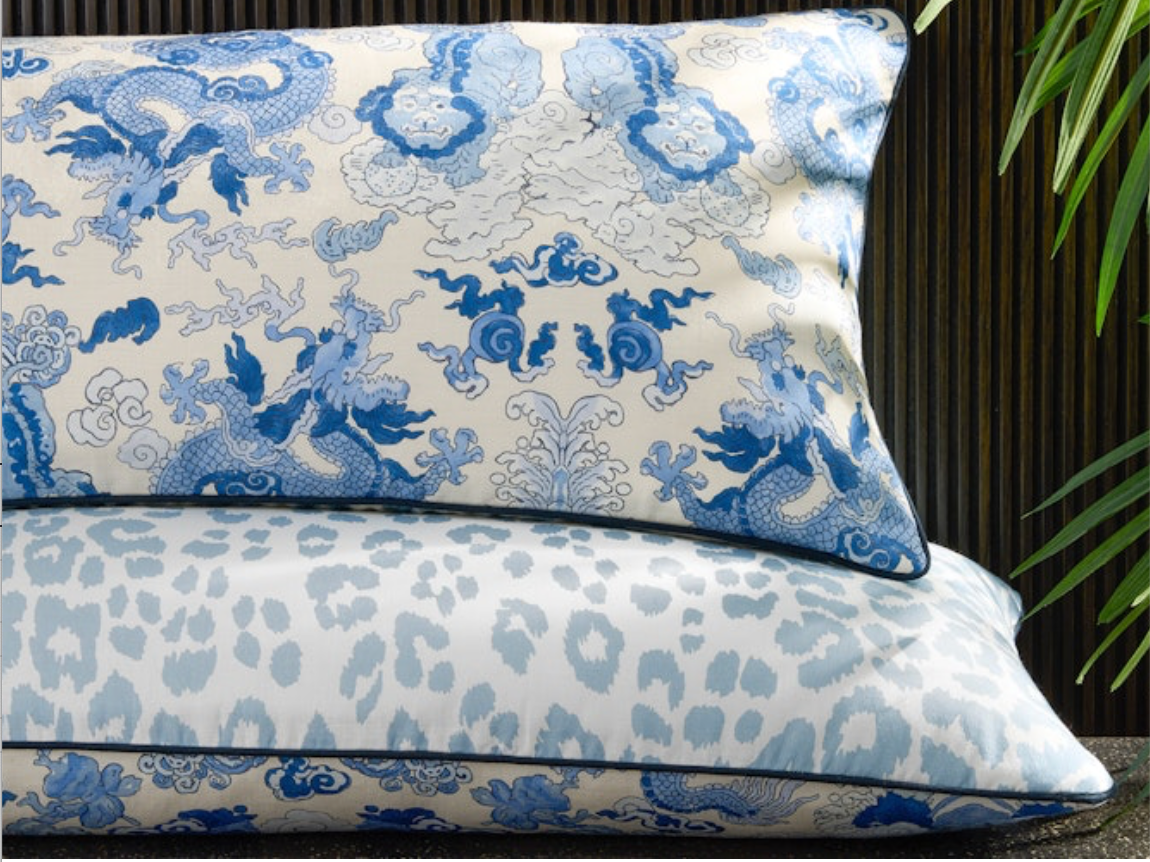 Reversible Lumbar Pillow Cover