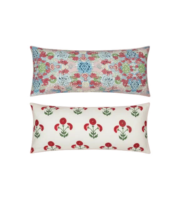 Reversible Lumbar Pillow Cover