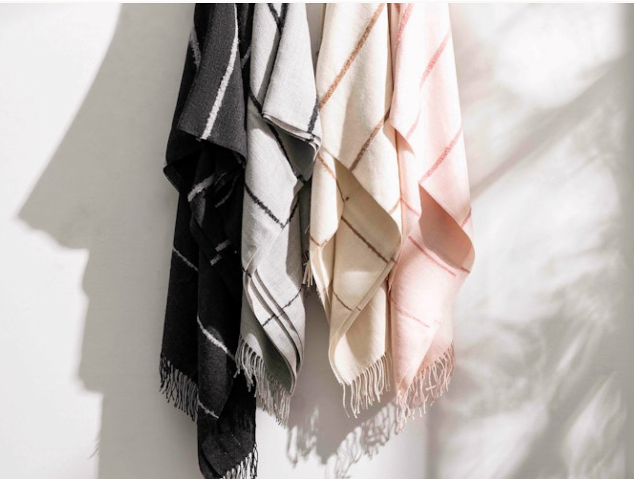 Amelia Stripe Throw