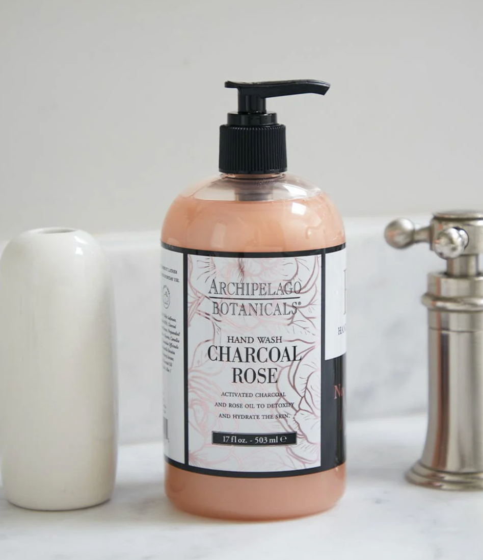 Charcoal Rose Hand Soap