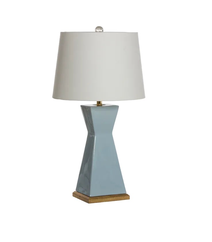 Heather Light Blue Lamp