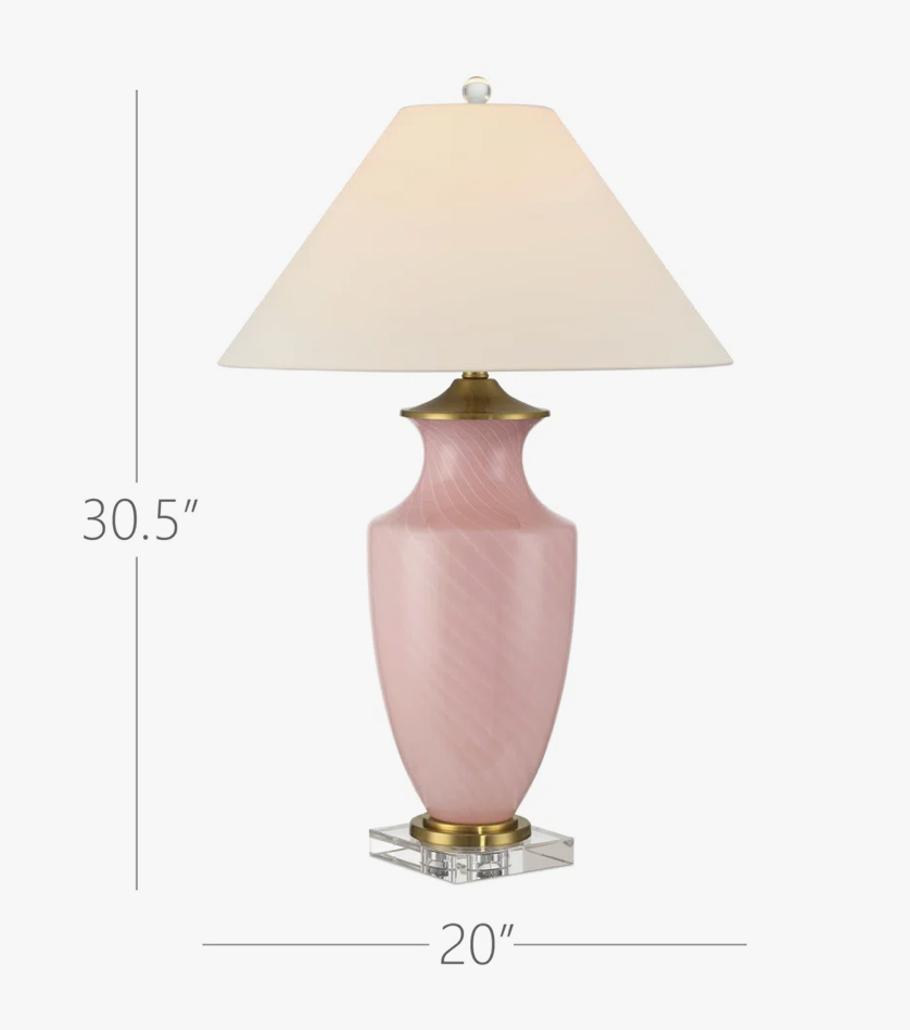 Lucy Pink Table Lamp