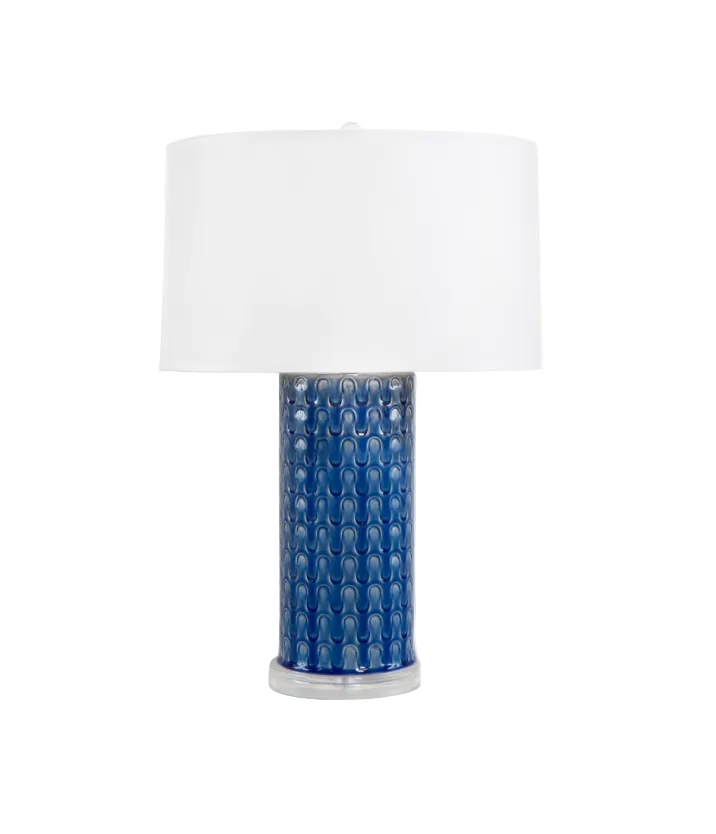 St. Barts Caribbean Blue Lamp