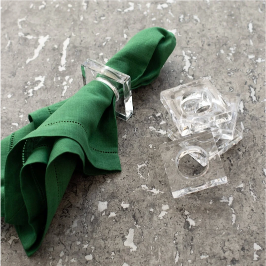 Turley/Scott: Acrylic Napkin Rings