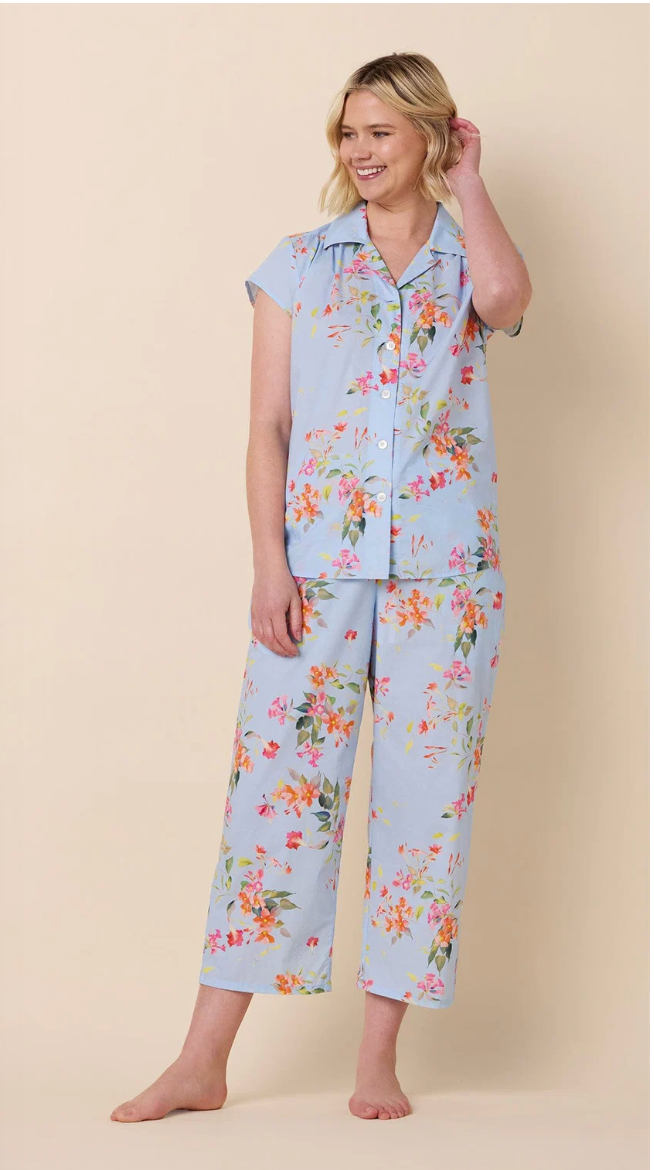 Luxe Pima Capri PJ Set