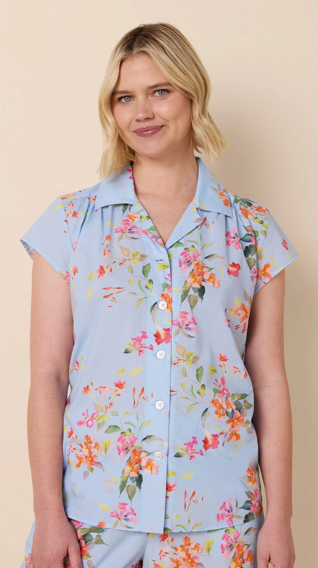 Luxe Pima Capri PJ Set