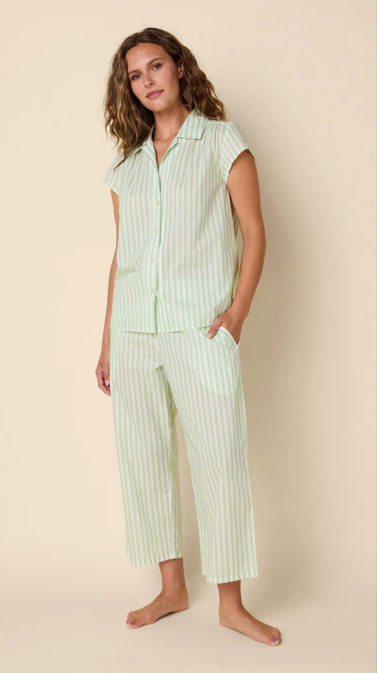 Luxe Pima Capri PJ Set