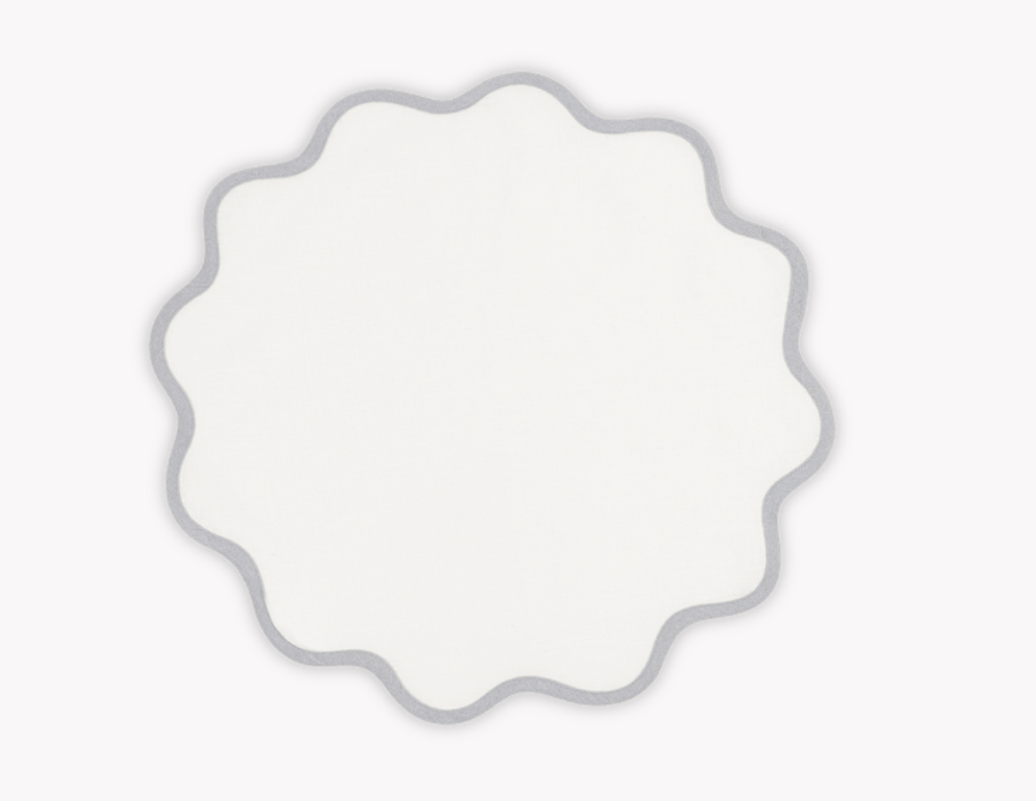 Scallop Edge Placemat - Set of 4