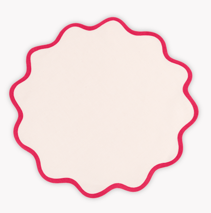 Scallop Edge Placemat - Set of 4