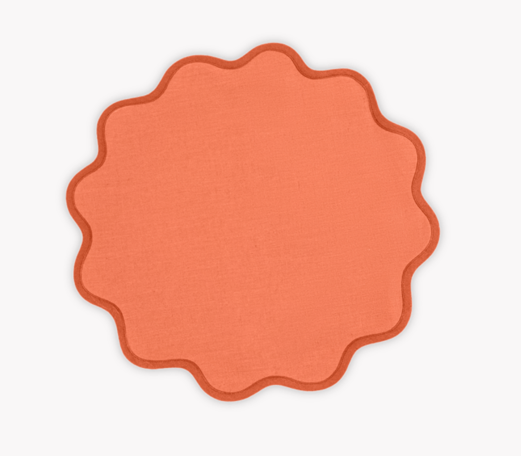 Scallop Edge Placemat - Set of 4