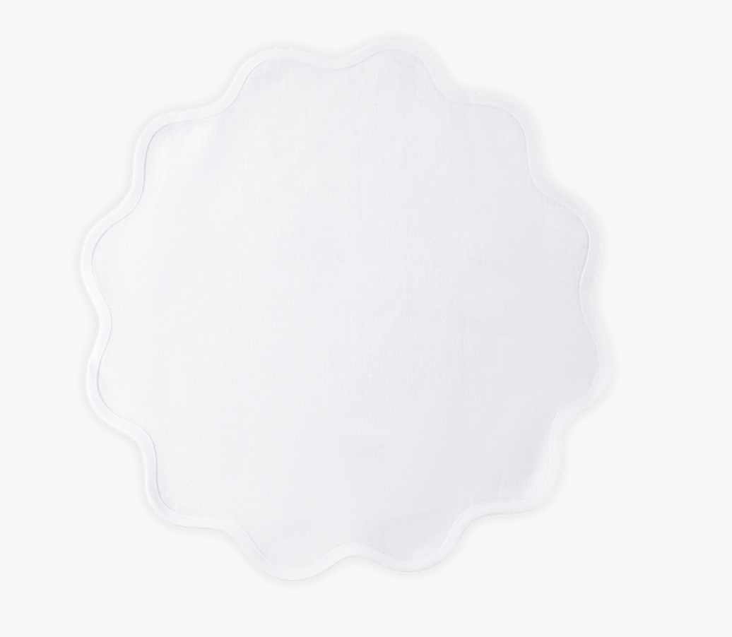 Scallop Edge Placemat - Set of 4