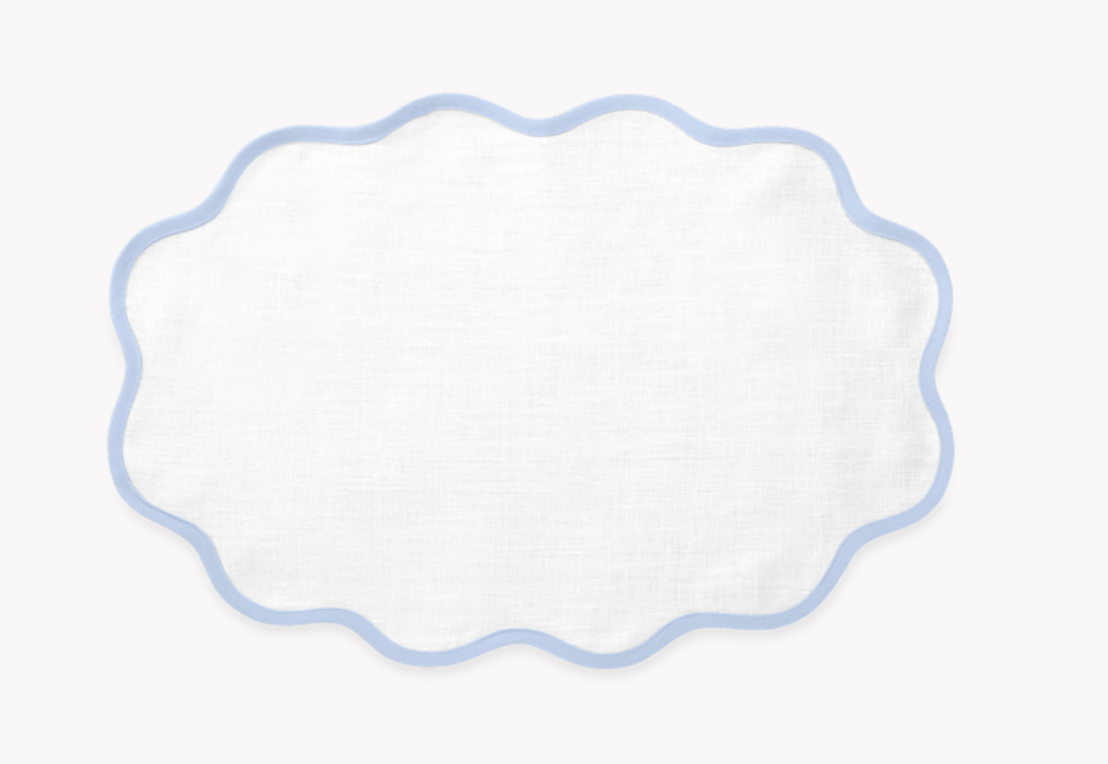 Scallop Edge Placemat - Set of 4