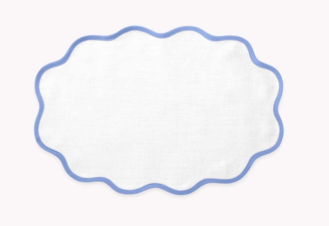 Scallop Edge Placemat - Set of 4