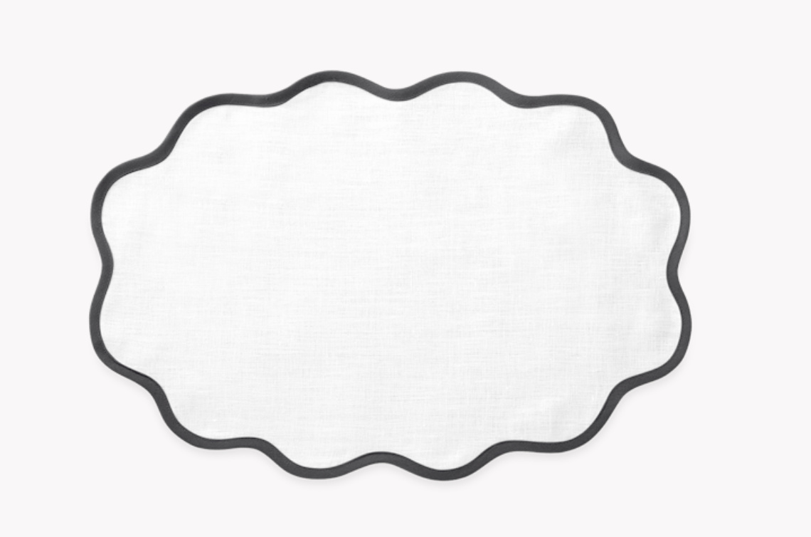 Scallop Edge Placemat - Set of 4