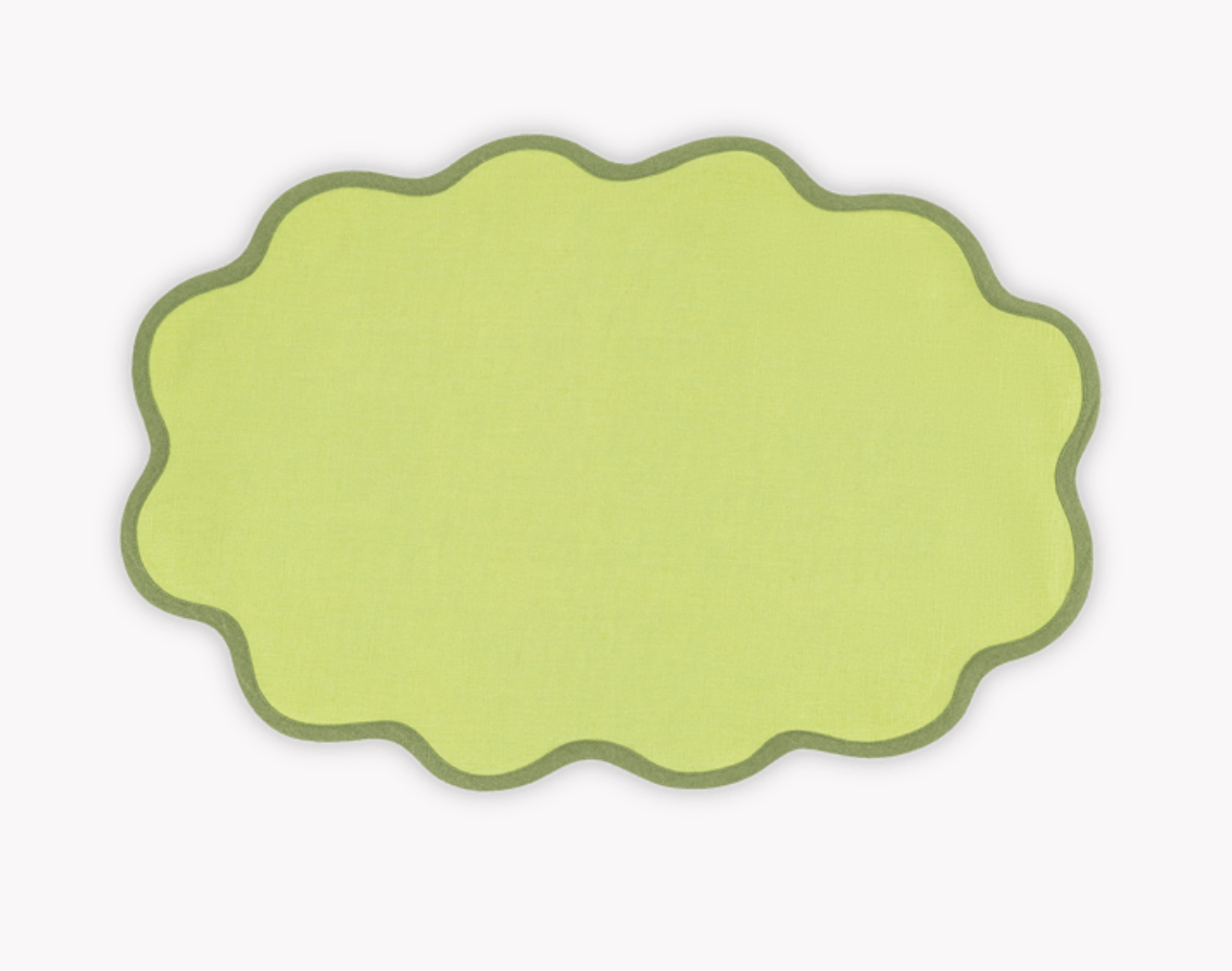 Scallop Edge Placemat - Set of 4