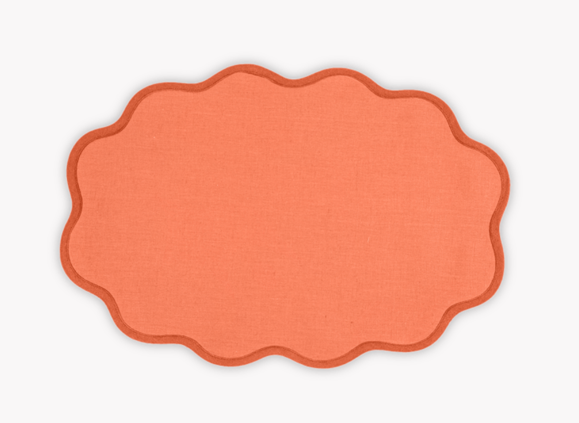 Scallop Edge Placemat - Set of 4