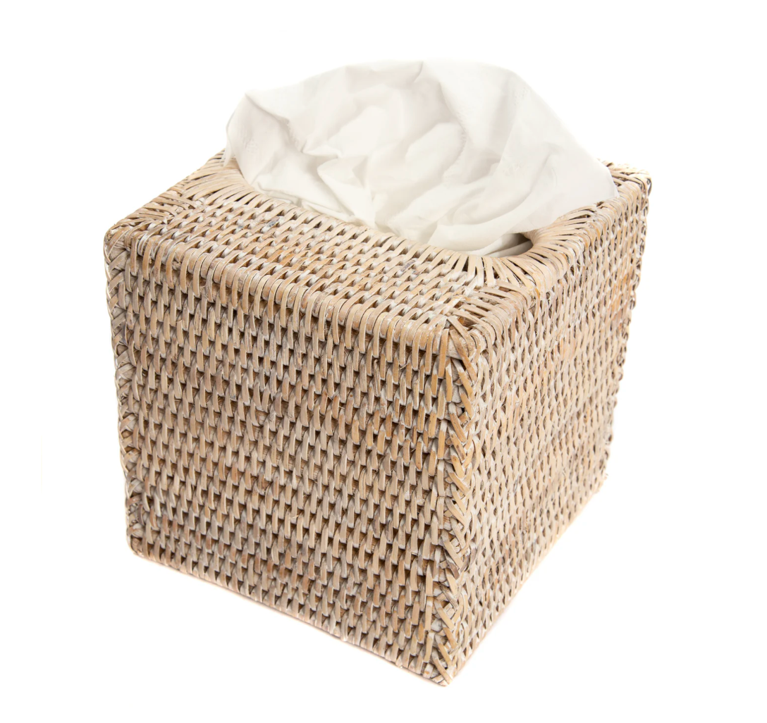 McFadden/Fields: Rattan Vanity Set