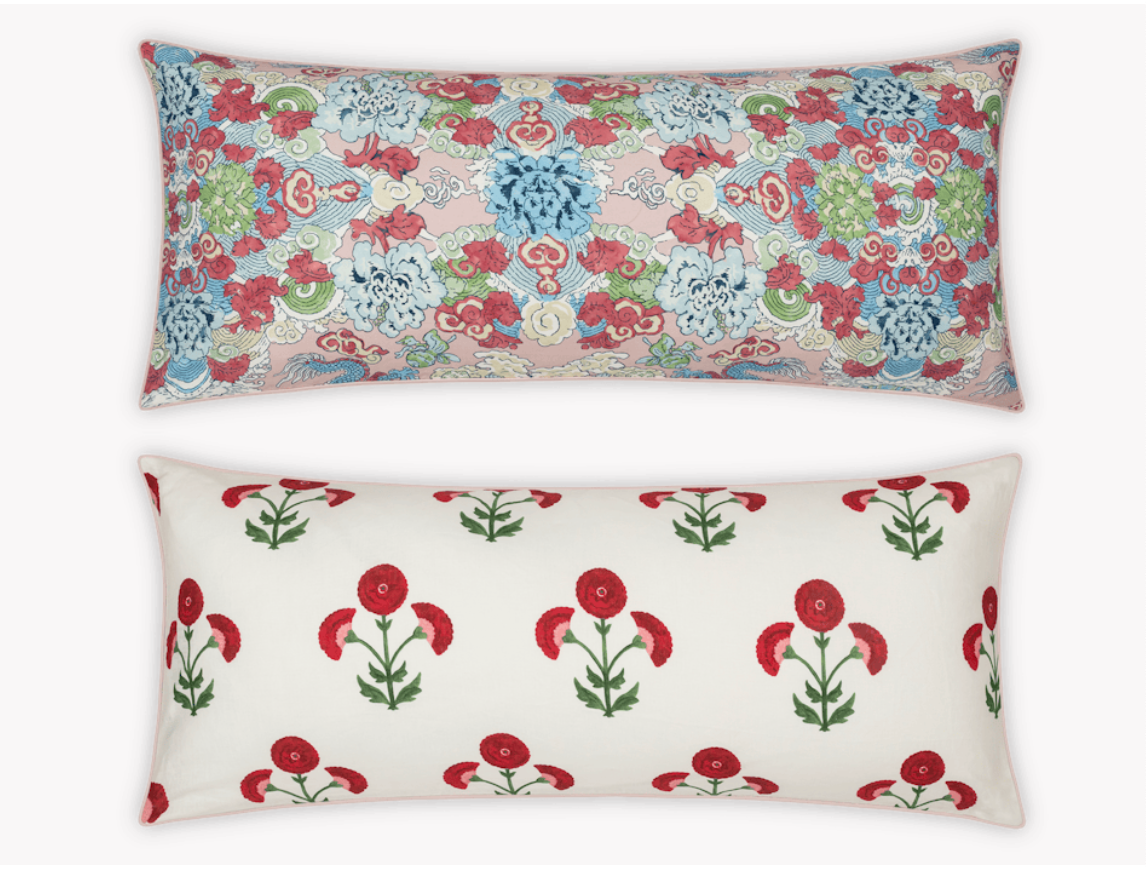 Reversible Lumbar Pillow Cover