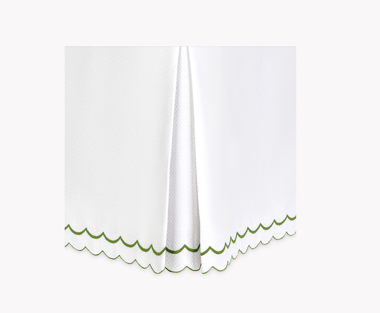 India Pique Bed Skirt
