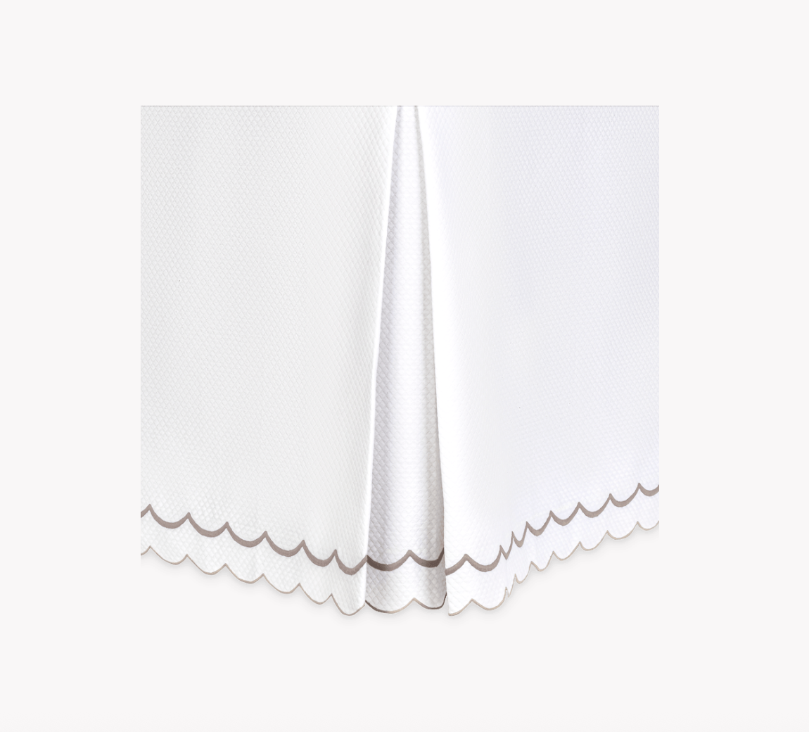 India Pique Bed Skirt