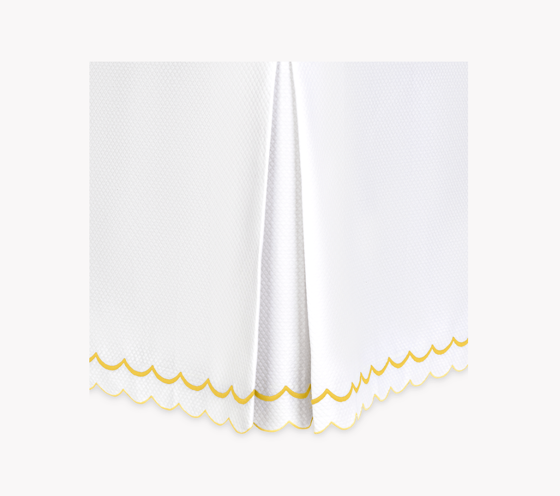 India Pique Bed Skirt