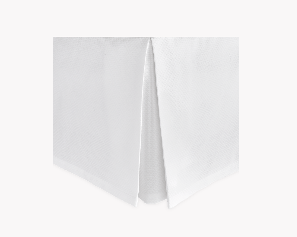 Diamond Pique Bed Skirt
