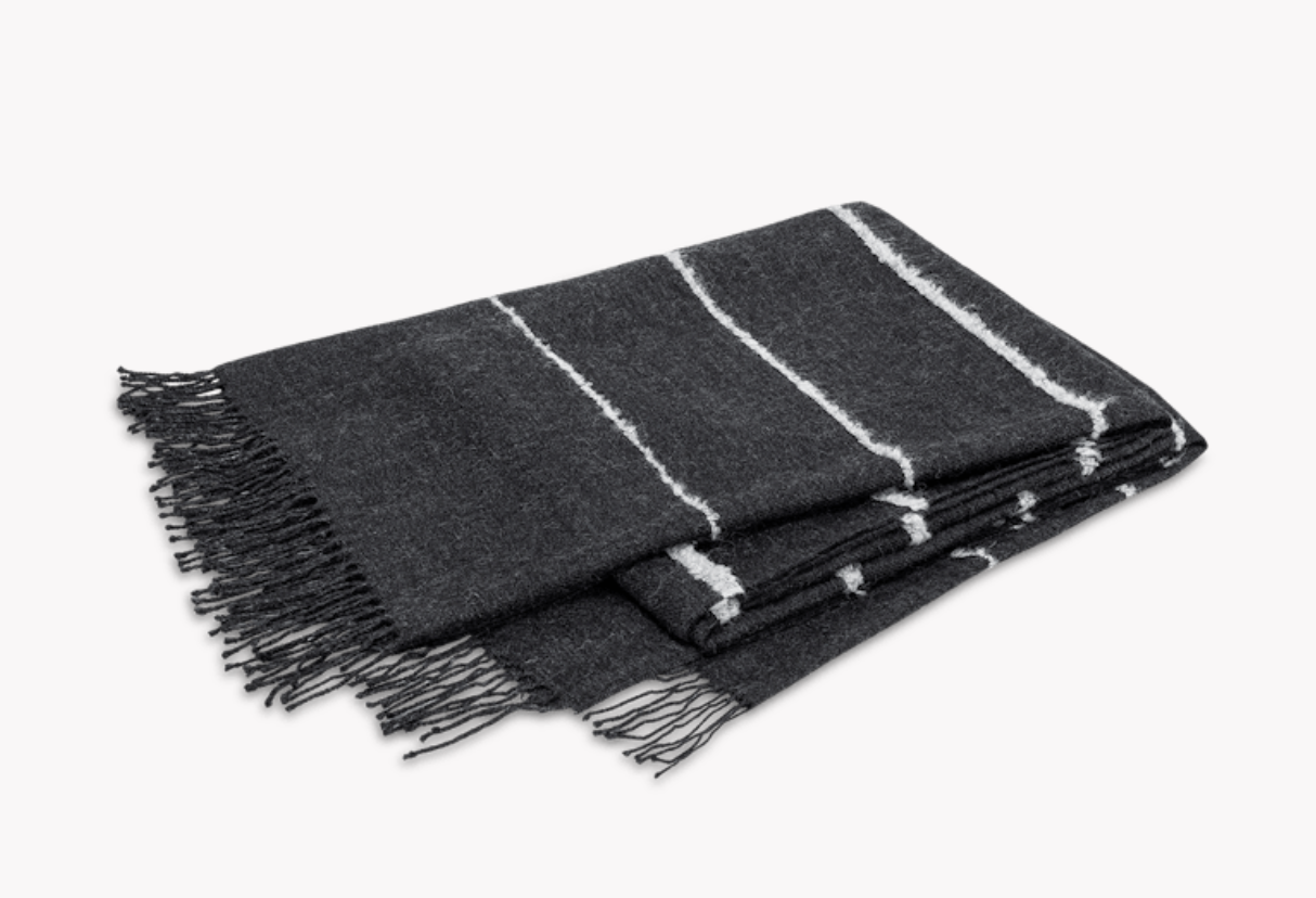 Amelia Stripe Throw