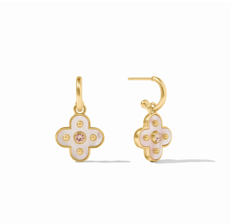 Colette Hoop & Charm Earring