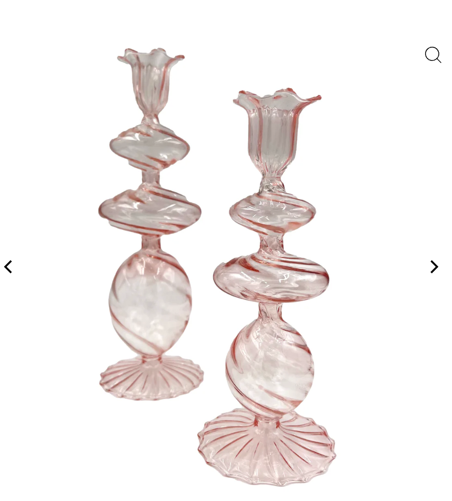 Daniel/Gillespie: Swirl Candlesticks