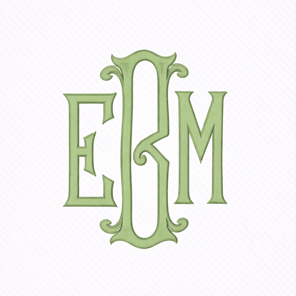 Turley/Scott: Monogrammed Shams
